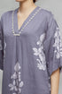 Batik cotton satin relax fit kurta